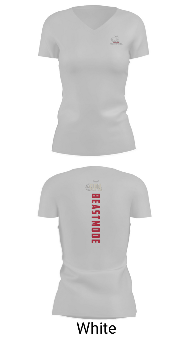 Women's Short Sleeve Vneck Shirt, RISE, Women's Volleyball, Teamtime, Team time, sublimation, custom sports apparel, team uniforms, spirit wear, spiritwear, sports uniforms, custom shirts, team store, custom team store, fundraiser sports, apparel fundraiser