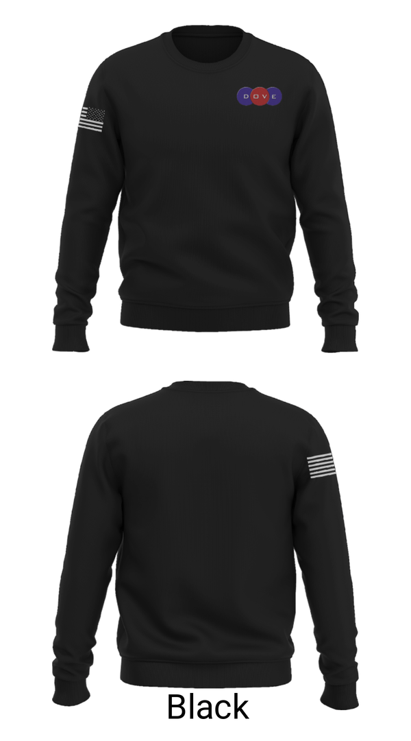 Crew Neck Sweatshirt, Dove Science Academy Middle School-OKC, Spirit Store, Teamtime, Team time, sublimation, custom sports apparel, team uniforms, spirit wear, spiritwear, sports uniforms, custom shirts, team store, custom team store, fundraiser sports, apparel fundraiser