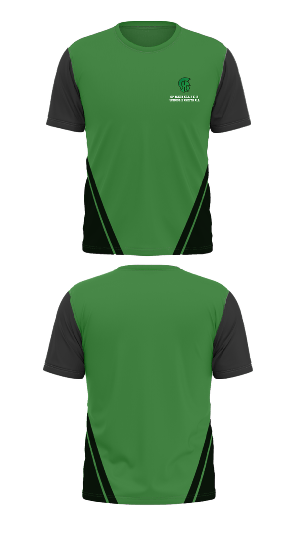 Short Sleeve Performance Shirt, Spackenkill High School Basketball, Women's Basketball, Teamtime, Team time, sublimation, custom sports apparel, team uniforms, spirit wear, spiritwear, sports uniforms, custom shirts, team store, custom team store, fundraiser sports, apparel fundraiser