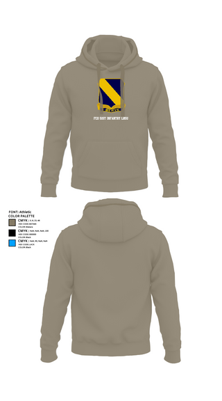 Hoodie, Fco 51st infantry LRSU, , Teamtime, Team time, sublimation, custom sports apparel, team uniforms, spirit wear, spiritwear, sports uniforms, custom shirts, team store, custom team store, fundraiser sports, apparel fundraiser