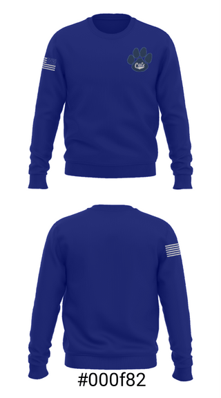 Crew Neck Sweatshirt, Meadow Bridge Wildcats, Baseball, Teamtime, Team time, sublimation, custom sports apparel, team uniforms, spirit wear, spiritwear, sports uniforms, custom shirts, team store, custom team store, fundraiser sports, apparel fundraiser