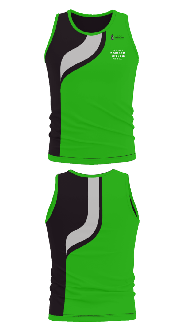 Tank Top, St Pauls Evangelical Lutheran School, Spirit Store, Teamtime, Team time, sublimation, custom sports apparel, team uniforms, spirit wear, spiritwear, sports uniforms, custom shirts, team store, custom team store, fundraiser sports, apparel fundraiser