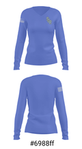 Saint John Paul II Academy 39434821 Women's Long Sleeve V-neck Shirt - 20