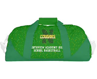 Duffle Bag, Northview Academy High School Basketball, Men's Basketball, Teamtime, Team time, sublimation, custom sports apparel, team uniforms, spirit wear, spiritwear, sports uniforms, custom shirts, team store, custom team store, fundraiser sports, apparel fundraiser