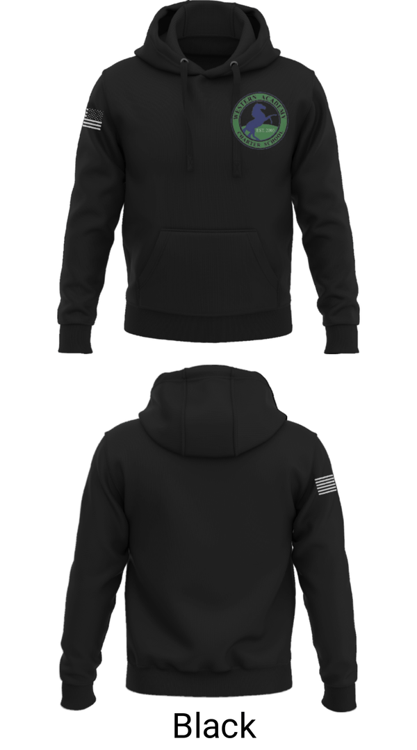Hoodie, Western Academy Charter School, Spirit Store, Teamtime, Team time, sublimation, custom sports apparel, team uniforms, spirit wear, spiritwear, sports uniforms, custom shirts, team store, custom team store, fundraiser sports, apparel fundraiser
