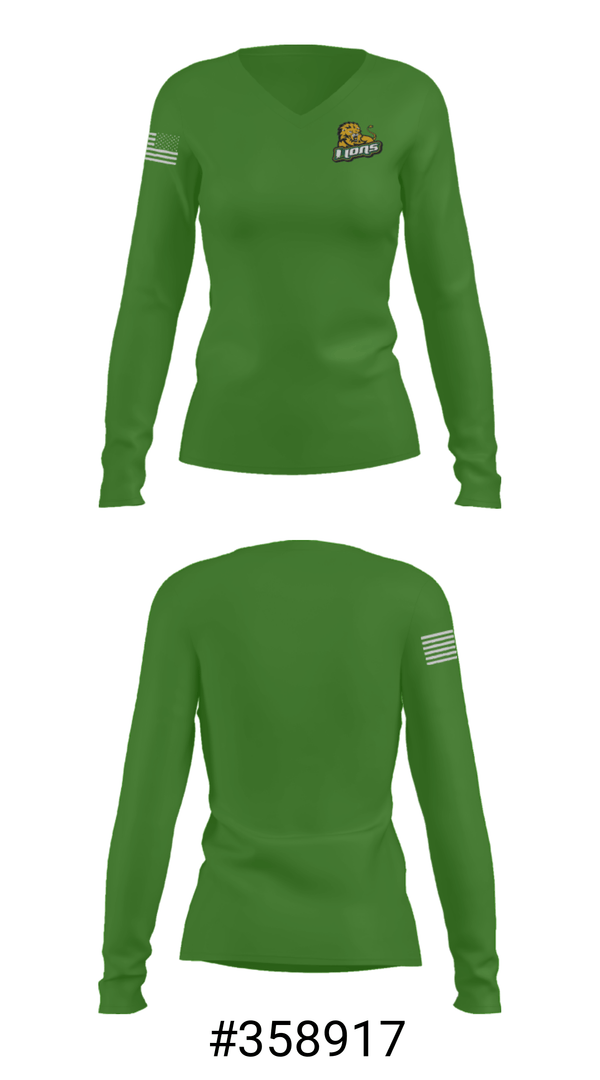Women's Long Sleeve Vneck Shirt, Lynden High School Swimming, Swimming, Teamtime, Team time, sublimation, custom sports apparel, team uniforms, spirit wear, spiritwear, sports uniforms, custom shirts, team store, custom team store, fundraiser sports, apparel fundraiser