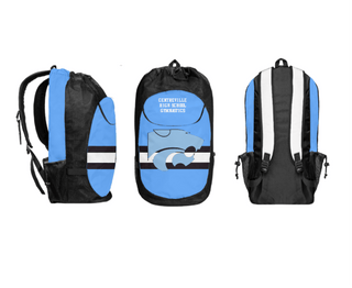 Gear Bag, Centreville High School Gymnastics, Spirit Store, Teamtime, Team time, sublimation, custom sports apparel, team uniforms, spirit wear, spiritwear, sports uniforms, custom shirts, team store, custom team store, fundraiser sports, apparel fundraiser