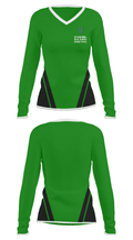 Spackenkill High School Basketball 7333135 Women's Long Sleeve V-neck Shirt - 24