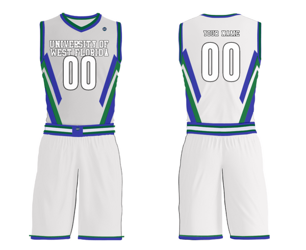 Womens Reversible Basketball Jersey, University Of West Florida, Men's Basketball, Teamtime, Team time, sublimation, custom sports apparel, team uniforms, spirit wear, spiritwear, sports uniforms, custom shirts, team store, custom team store, fundraiser sports, apparel fundraiser