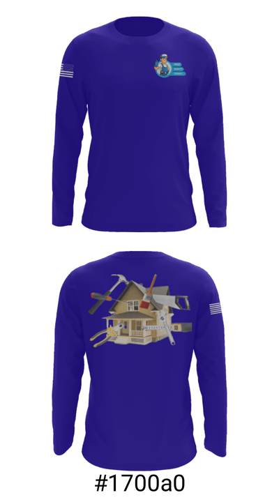 Castillo's painting 13052054 Long Sleeve Performance Shirt - 18