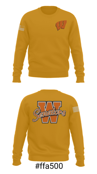 Crew Neck Sweatshirt, Portsmouth West High School Basketball, Women's Basketball, Teamtime, Team time, sublimation, custom sports apparel, team uniforms, spirit wear, spiritwear, sports uniforms, custom shirts, team store, custom team store, fundraiser sports, apparel fundraiser