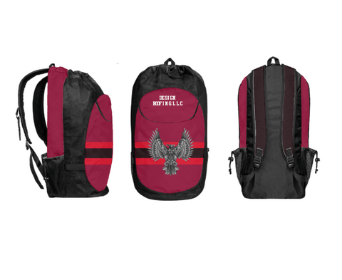 Gear Bag, Design Roofing LLC, , Teamtime, Team time, sublimation, custom sports apparel, team uniforms, spirit wear, spiritwear, sports uniforms, custom shirts, team store, custom team store, fundraiser sports, apparel fundraiser