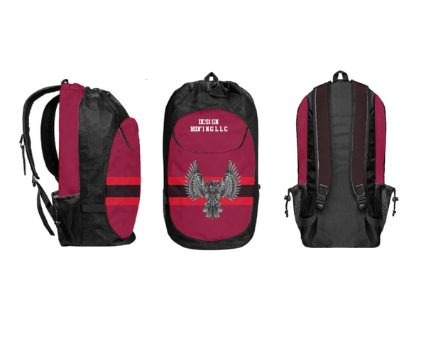 Gear Bag, Design Roofing LLC, , Teamtime, Team time, sublimation, custom sports apparel, team uniforms, spirit wear, spiritwear, sports uniforms, custom shirts, team store, custom team store, fundraiser sports, apparel fundraiser