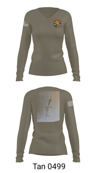 Women's Long Sleeve Vneck Shirt, , Marines, Teamtime, Team time, sublimation, custom sports apparel, team uniforms, spirit wear, spiritwear, sports uniforms, custom shirts, team store, custom team store, fundraiser sports, apparel fundraiser