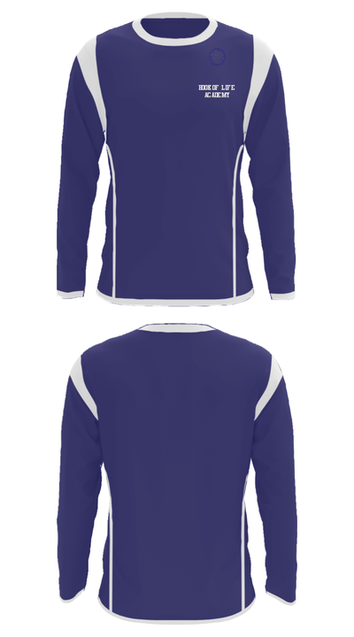 Book Of Life Academy 620228 Long Sleeve Performance Shirt - 32