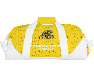 Duffle Bag, Mott Community College Basketball, Men's Basketball, Teamtime, Team time, sublimation, custom sports apparel, team uniforms, spirit wear, spiritwear, sports uniforms, custom shirts, team store, custom team store, fundraiser sports, apparel fundraiser