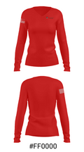 Santa Maria High School Tennis 86484340 Women's Long Sleeve V-neck Shirt - 20