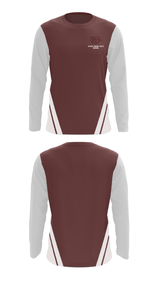 Long Sleeve Performance Shirt, Bowie Junior High School, Spirit Store, Teamtime, Team time, sublimation, custom sports apparel, team uniforms, spirit wear, spiritwear, sports uniforms, custom shirts, team store, custom team store, fundraiser sports, apparel fundraiser