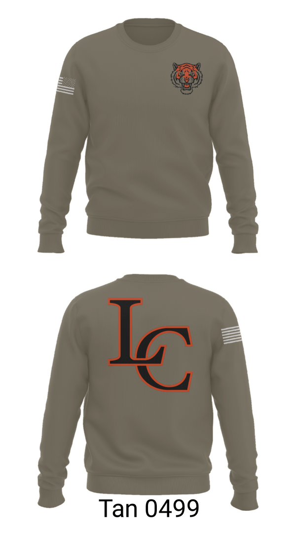 Crew Neck Sweatshirt, Liberty Center Middle School, Spirit Store, Teamtime, Team time, sublimation, custom sports apparel, team uniforms, spirit wear, spiritwear, sports uniforms, custom shirts, team store, custom team store, fundraiser sports, apparel fundraiser