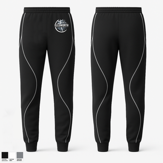 Joggers, Ellsworth, Men's Basketball, Teamtime, Team time, sublimation, custom sports apparel, team uniforms, spirit wear, spiritwear, sports uniforms, custom shirts, team store, custom team store, fundraiser sports, apparel fundraiser