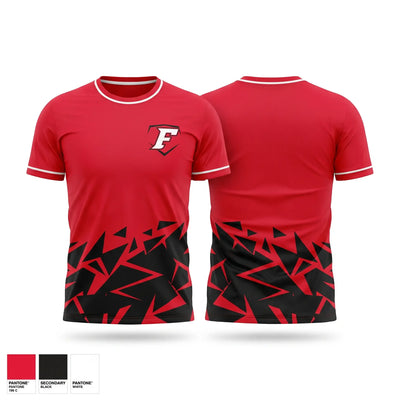 Cap City Force - Gray Short Sleeve Performance Shirt - 1