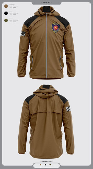 Windbreaker, PCFD, , Teamtime, Team time, sublimation, custom sports apparel, team uniforms, spirit wear, spiritwear, sports uniforms, custom shirts, team store, custom team store, fundraiser sports, apparel fundraiser