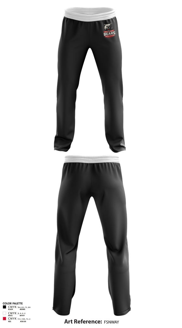 Sweatpants, Dolores Bears, Men's Basketball, Teamtime, Team time, sublimation, custom sports apparel, team uniforms, spirit wear, spiritwear, sports uniforms, custom shirts, team store, custom team store, fundraiser sports, apparel fundraiser