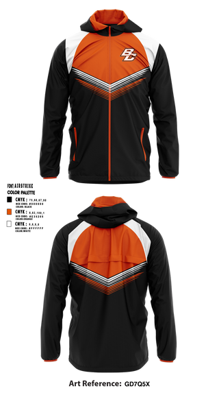 Windbreaker, Byron Center Bulldogs, Cross Country, Teamtime, Team time, sublimation, custom sports apparel, team uniforms, spirit wear, spiritwear, sports uniforms, custom shirts, team store, custom team store, fundraiser sports, apparel fundraiser