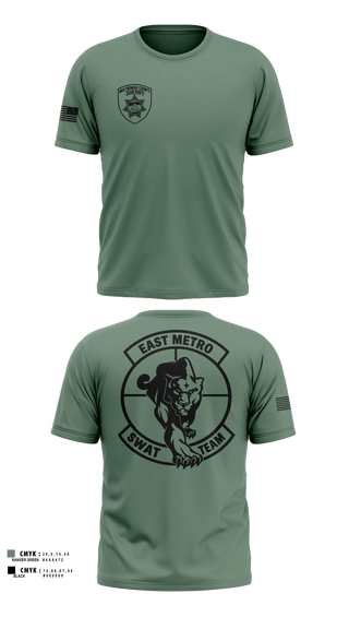 Short Sleeve Performance Shirt, East Metro SWAT, Police, Teamtime, Team time, sublimation, custom sports apparel, team uniforms, spirit wear, spiritwear, sports uniforms, custom shirts, team store, custom team store, fundraiser sports, apparel fundraiser