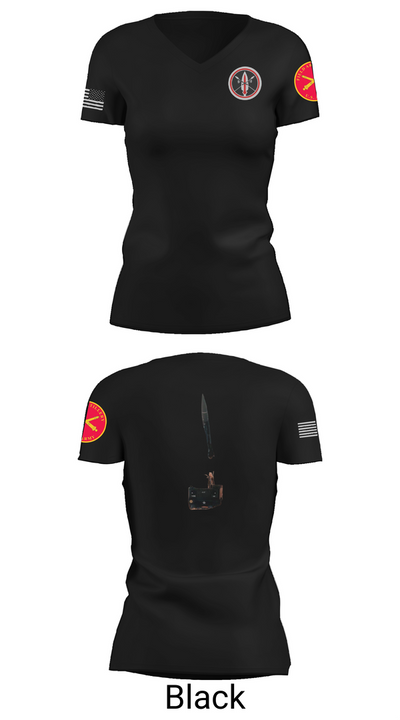 Lance missile reunion 25732287 Women's Short Sleeve V-neck Shirt - 28