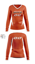 Westside Wild 48818347 Women's Long Sleeve V-neck Shirt - 1