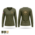 Special Response Team Women's Long Sleeve V-neck Shirt - 1