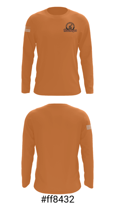 Cooperstown Senior High School Wrestling 44046237 Long Sleeve Performance Shirt - 18