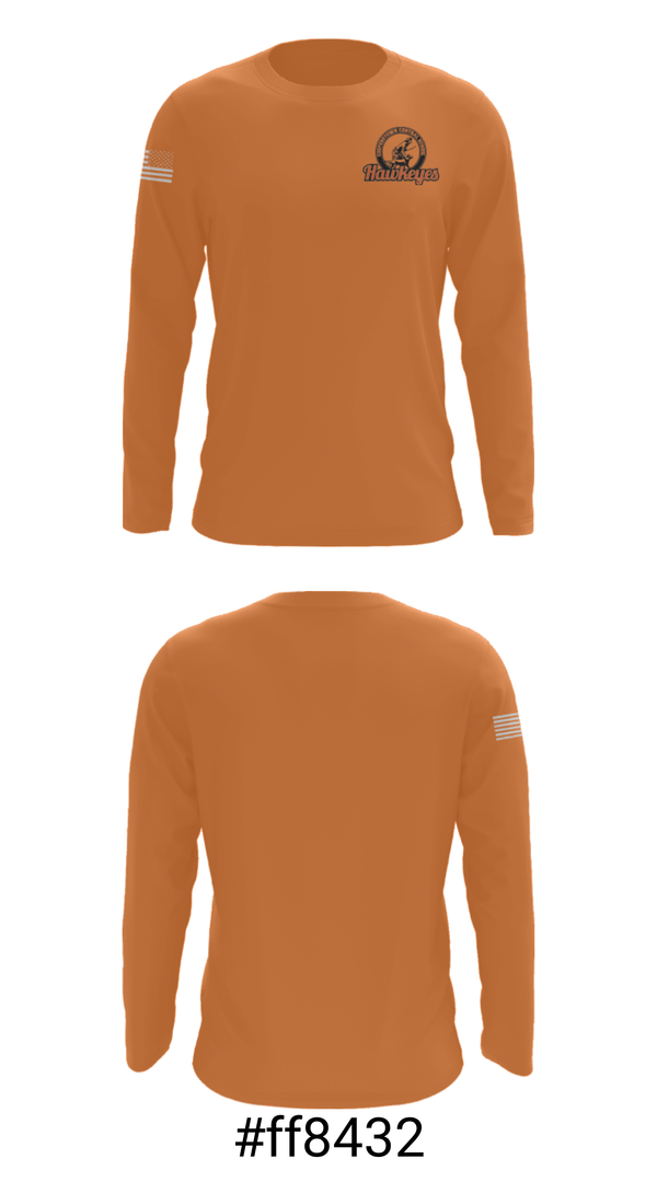 Long Sleeve Performance Shirt, Cooperstown Senior High School Wrestling, Wrestling, Teamtime, Team time, sublimation, custom sports apparel, team uniforms, spirit wear, spiritwear, sports uniforms, custom shirts, team store, custom team store, fundraiser sports, apparel fundraiser