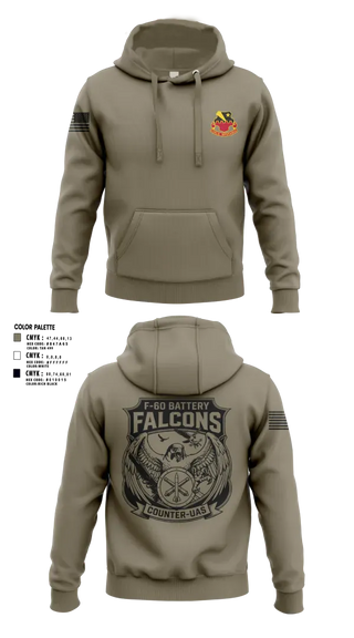 Hoodie, F-60th ADA, Army, Teamtime, Team time, sublimation, custom sports apparel, team uniforms, spirit wear, spiritwear, sports uniforms, custom shirts, team store, custom team store, fundraiser sports, apparel fundraiser