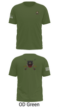 HHC 1ST BN 65TH INF REG 37027078 Old School Cotton Feel Shirt - 50