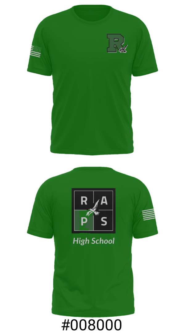 Short Sleeve Performance Shirt, Rapoport Academy Public School-Meyer High School Basketball, Women's Basketball, Teamtime, Team time, sublimation, custom sports apparel, team uniforms, spirit wear, spiritwear, sports uniforms, custom shirts, team store, custom team store, fundraiser sports, apparel fundraiser