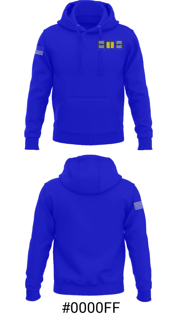 Hoodie, High Tech High Media Arts, Spirit Store, Teamtime, Team time, sublimation, custom sports apparel, team uniforms, spirit wear, spiritwear, sports uniforms, custom shirts, team store, custom team store, fundraiser sports, apparel fundraiser