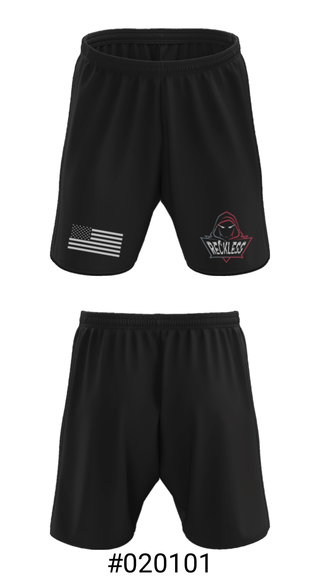 Athletic Shorts With Pockets, Reckless, Football, Teamtime, Team time, sublimation, custom sports apparel, team uniforms, spirit wear, spiritwear, sports uniforms, custom shirts, team store, custom team store, fundraiser sports, apparel fundraiser