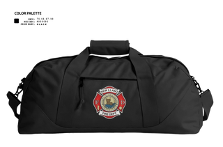 Duffle Bag, New Llano Fire Department, Fire Department, Teamtime, Team time, sublimation, custom sports apparel, team uniforms, spirit wear, spiritwear, sports uniforms, custom shirts, team store, custom team store, fundraiser sports, apparel fundraiser