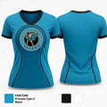 Titans 72220238 Women's Short Sleeve V-neck Shirt - 50