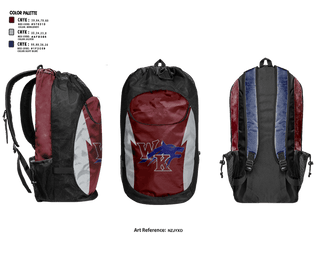 Gear Bag, White Knoll High School Track & Field, Track & Field, Teamtime, Team time, sublimation, custom sports apparel, team uniforms, spirit wear, spiritwear, sports uniforms, custom shirts, team store, custom team store, fundraiser sports, apparel fundraiser