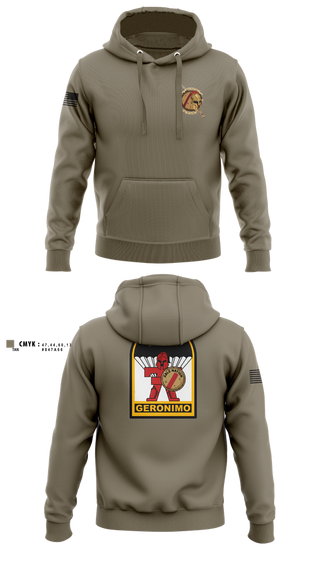 Hoodie, 3-509th Parachute Infantry BN Able Nation, , Teamtime, Team time, sublimation, custom sports apparel, team uniforms, spirit wear, spiritwear, sports uniforms, custom shirts, team store, custom team store, fundraiser sports, apparel fundraiser