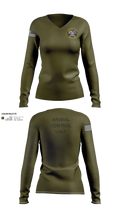 CCSO/ACO2 27054733 Women's Long Sleeve V-neck Shirt - 25