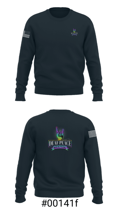 DeafPeaceRockVlog 14153246 Crew Neck Sweatshirt - 16