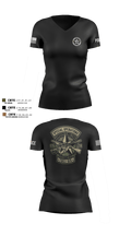SOD Covert 32248167 Women's Short Sleeve V-neck Shirt - 100