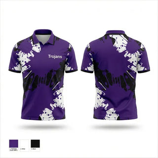Short Sleeve Performance Polo, Trojans, Women's Basketball, Teamtime, Team time, sublimation, custom sports apparel, team uniforms, spirit wear, spiritwear, sports uniforms, custom shirts, team store, custom team store, fundraiser sports, apparel fundraiser