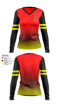 We Litty! 48292003 Women's Long Sleeve V-neck Shirt - 1