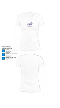 Plaza Park Pacers 617687 Women's Short Sleeve V-neck Shirt - 18