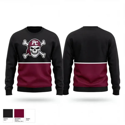 Crew Neck Sweatshirt, Pulaski County, , Teamtime, Team time, sublimation, custom sports apparel, team uniforms, spirit wear, spiritwear, sports uniforms, custom shirts, team store, custom team store, fundraiser sports, apparel fundraiser